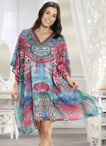 Sunflair Tunika, leicht transparent 