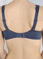 LingaDore Bügel-BH mit elastischer Spitze INDIGOBLAU