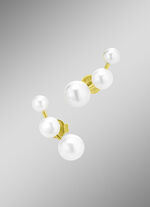 Stilvolle Ohrstecker mit S&uuml;&szlig;wasser-Zuchtperlen 