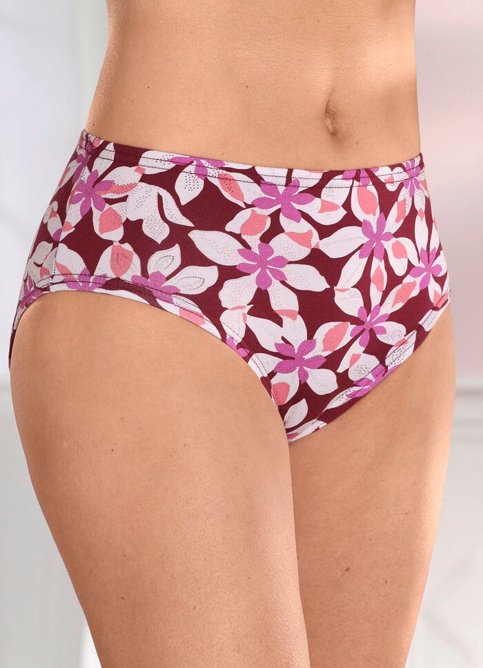 Viererpack Slips mit Gummizug im Bund 