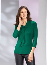 Shirt-Tunika mit Bindeschluppe 