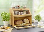 Backwaren-Theke für das Frühstücksbuffet zu Hause BRAUN