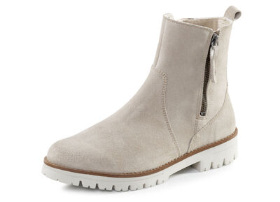 ELENA EDEN Stiefelette aus Veloursleder 