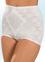 Naturana Miederhose mit Jacquarddessin WEISS
