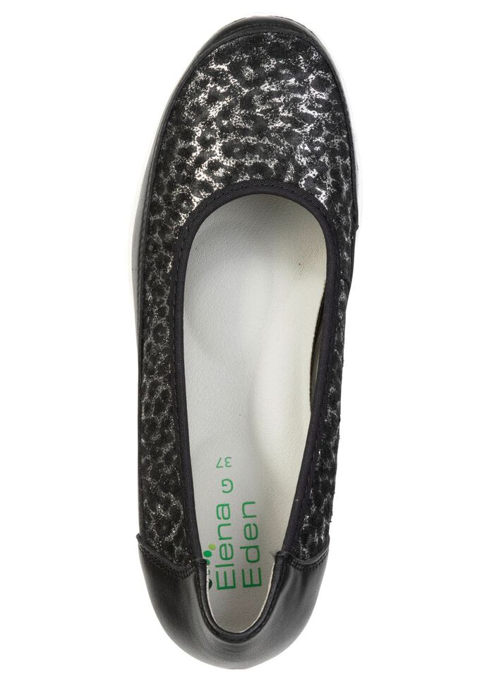 ELENA EDEN, bequeme Damen-Ballerinas, Weite G, mit herausnehmbarem Fu&szlig;bett 