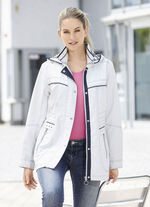 Funktionsjacke mit kontrastfarbenen Akzenten 