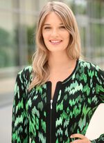 Shirtjacke mit praktischem Rei&szlig;verschluss 