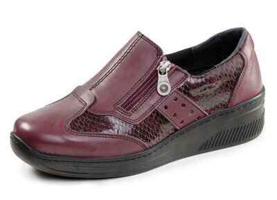 ELENA EDEN, bequeme Damen-Slipper, Weite H, mit herausnehmbarem Fußbett 