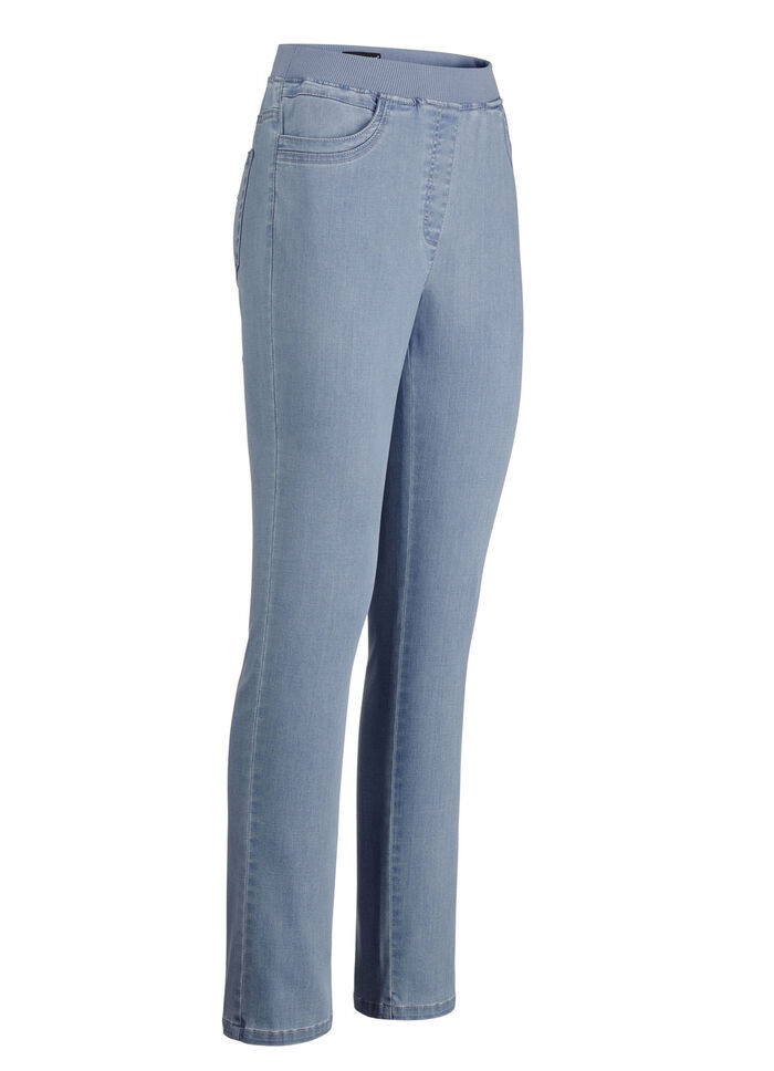 Jeans in Schlupfform HELLBLAU