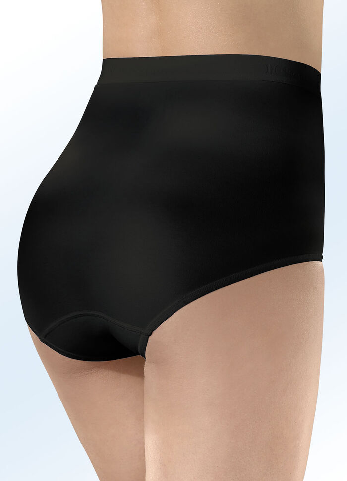 Speidel Zweierpack Formslips mit hoher Taille SCHWARZ