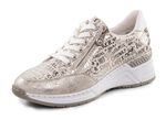 Rieker Schn&uuml;r-Sneaker aus bedrucktem Synthetikmaterial 