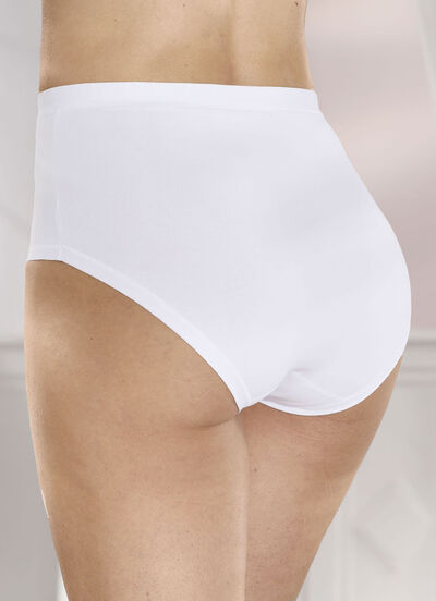 brio lingerie Fünferpack Slips mit elastischen Abschlüssen 