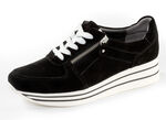 ELENA EDEN, bequeme Damen-Sneaker, Weite G, mit herausnehmbarem Fußbett SCHWARZ