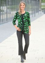 Shirtjacke mit praktischem Rei&szlig;verschluss 