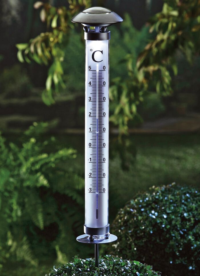 Beleuchtetes Thermometer 