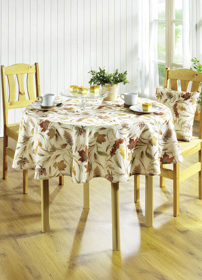 Tisch- und Raumdekoration mit hochwertigem Textildruck 