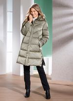 Kurzmantel mit Rei&szlig;verschlusstaschen 