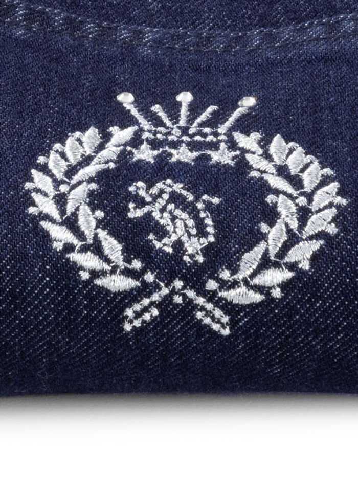 Edeljeans in 5-Pocket-Form DUNKELBLAU