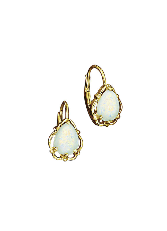 Ohrringe mit Opal 