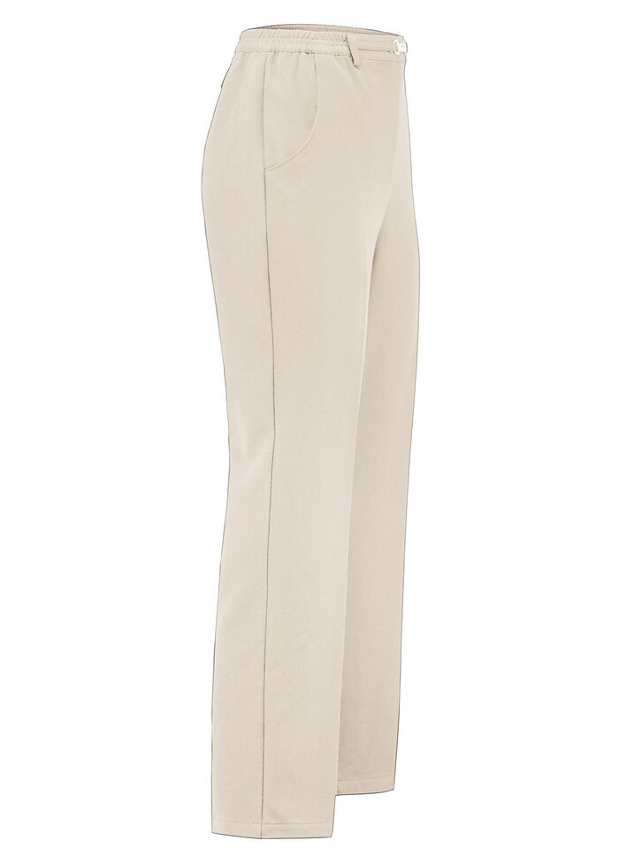 Hose mit schm&uuml;ckendem Zierteil  ECRU