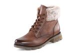 ELENA EDEN, gefütterte Damen-Stiefeletten, Winterschuhe, Weite G, mit herausnehmbarem Fußbett BRAUN