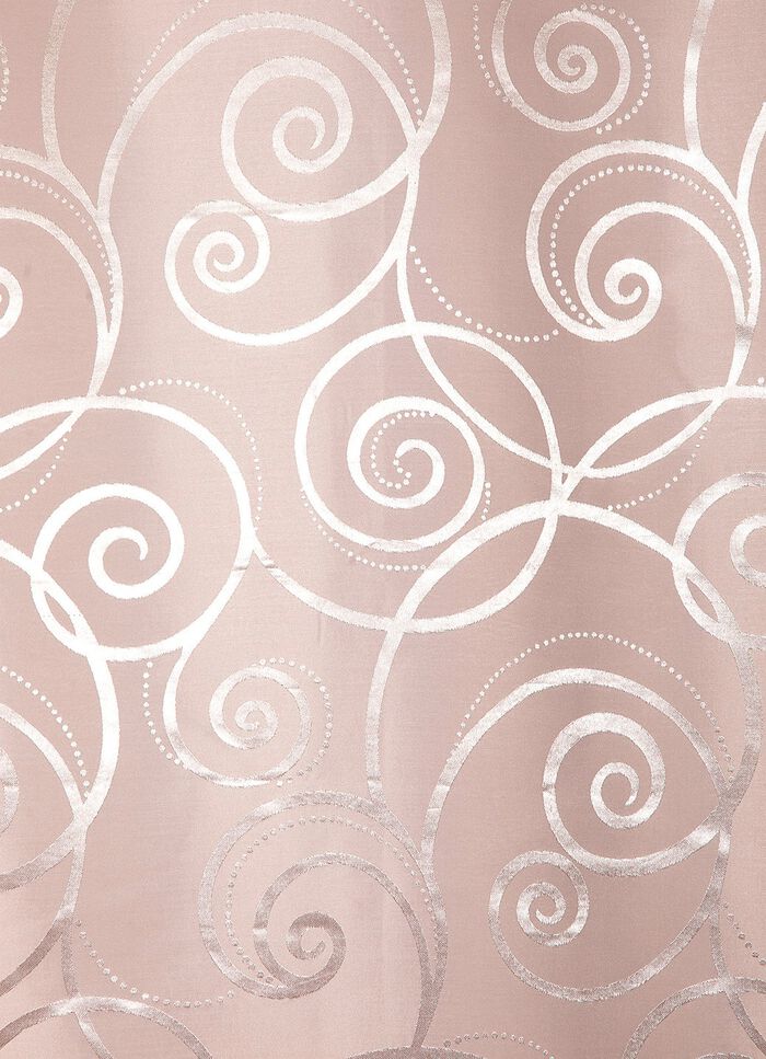 Dekoschal mit Umschlagsaum TAUPE