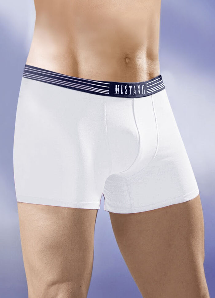 Mustang Dreierpack Pants, uni 1X NAVY, 1X WEISS, 1X Rot
