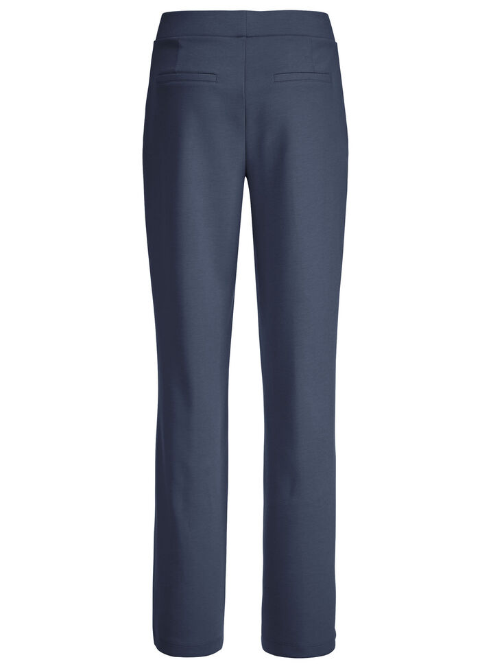 Hose mit abgesteppten Biesen  MARINE