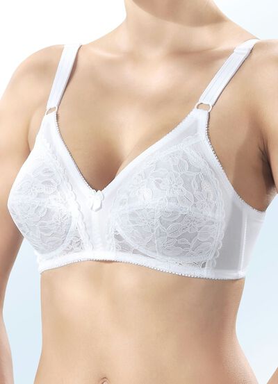 Sassa Zweierpack-BH mit floraler Spitze im Vorderteil  Sassa Zweierpack-BH mit floraler Spitze im Vorderteil