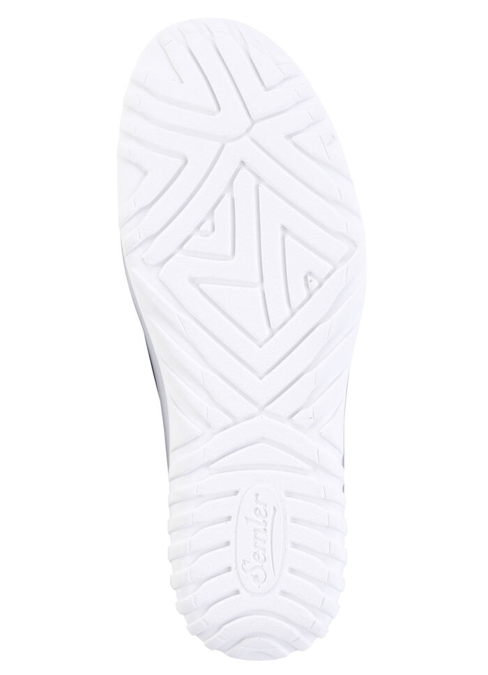 ELENA EDEN Sneaker aus genarbtem Kalbleder DUNKELBLAU