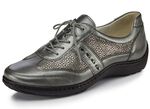 Waldl&auml;ufer, bequeme Damen-Schn&uuml;rschuhe, Weite H, mit herausnehmbarem Fu&szlig;bett 