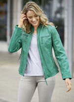 Lederkurzjacke von „Cabrini“ 