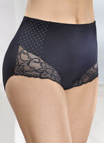 Dreierpack Slips mit Spitzeneinsätzen 