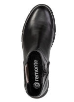 Remonte, modische Damen-Stiefeletten, Winterschuhe, Weite G, mit Reißverschluss SCHWARZ-BRAUN