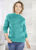 Pullover mit aufwendiger Struktur 