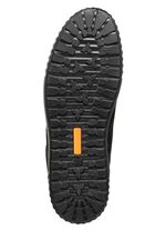 Schn&uuml;rschuh aus hochwertigem Rind-Veloursleder SCHWARZ