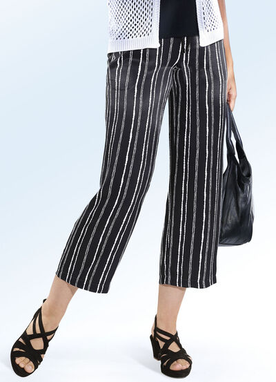 Culotte in aktueller Streifendessnierung  Culotte in aktueller Streifendessnierung