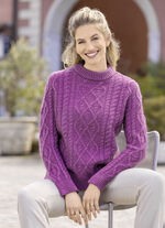 Pullover mit flauschig weichem Griff 