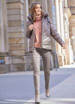 Jacke mit Rautenstepp 