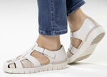 ELENA EDEN Slipper mit luftigen Durchbrüchen ECRU-BEIGE