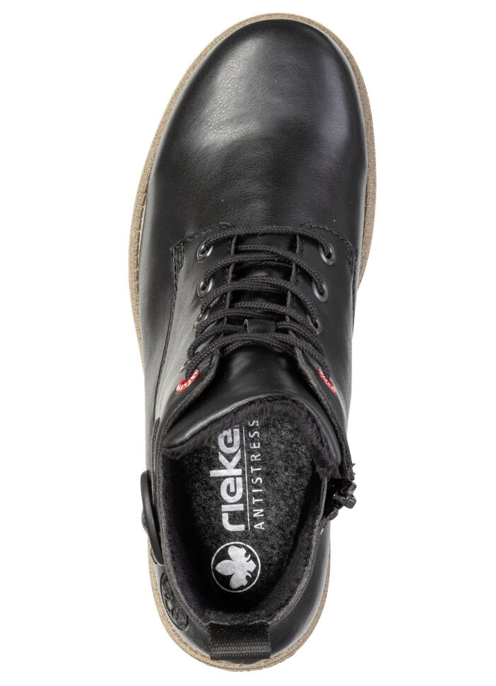 Rieker, klassische Damen-Stiefeletten, mit Reißverschluss SCHWARZ
