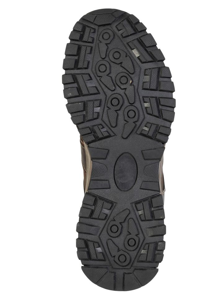 Atmungsaktive Herren-Schn&uuml;rschuhe, mit Klimamembrane DUNKELBRAUN