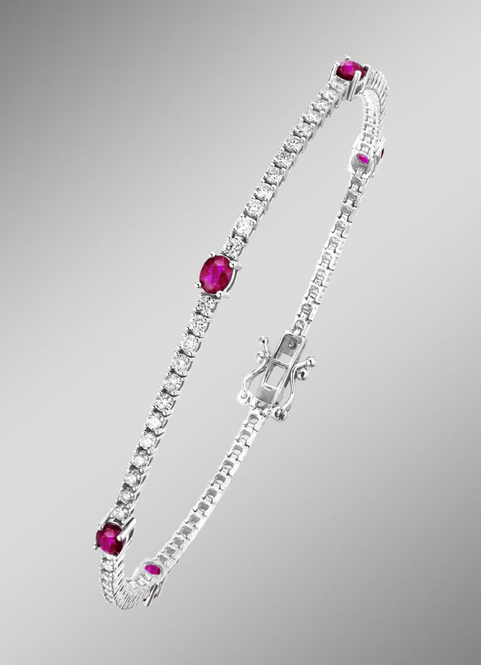 Hochwertiges Armband aus Weißgold 