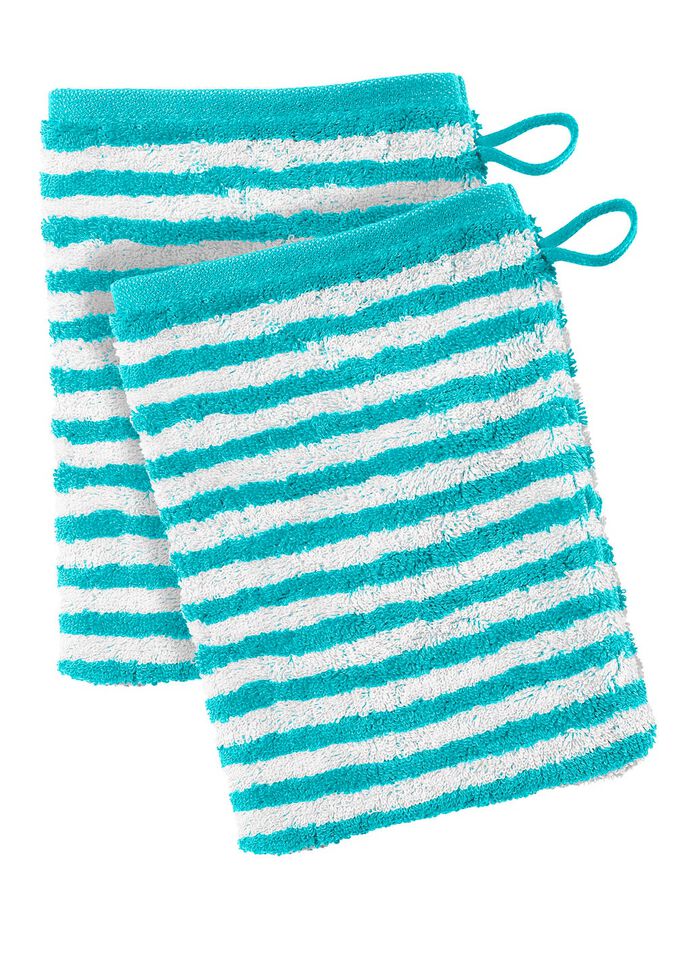 Frottier-Serie in saugstarker Baumwollqualität von Cawö TÜRKIS