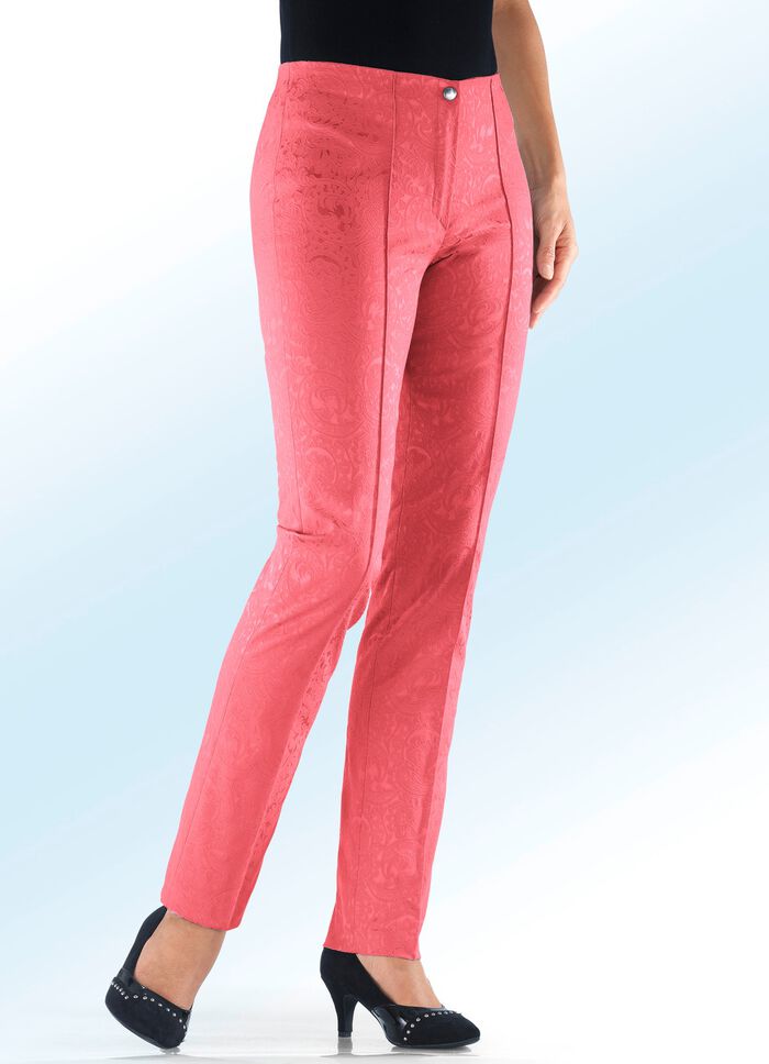 Hose mit angeschnittenem Bund 