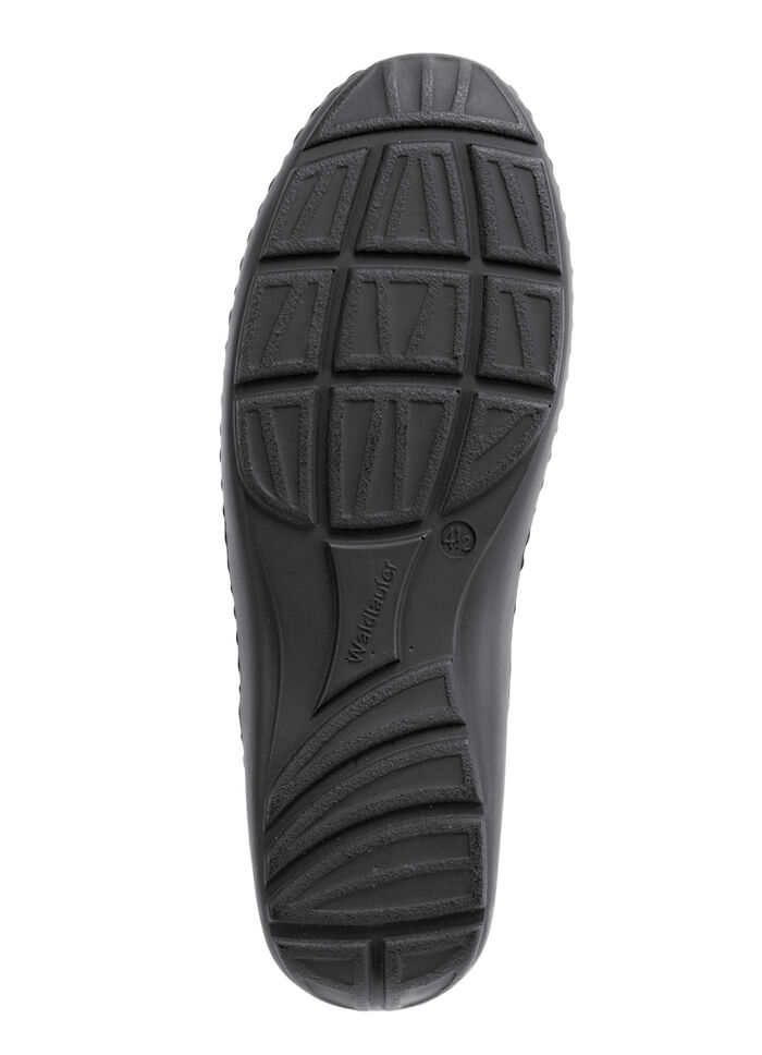 Waldläufer Schnürschuh mit luftigen Durchbrüchen SCHWARZ
