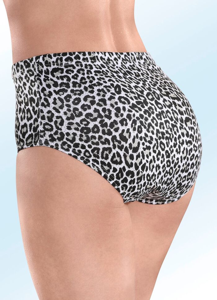 F&uuml;nferpack Slips mit Raubtierdessin 