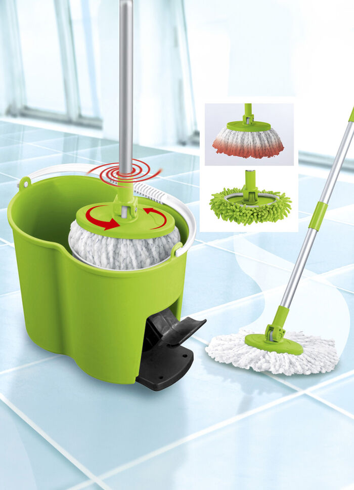 Power-Wischmopp Set Antibakteriell Deluxe 