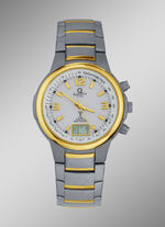 Elegante Funk-Solar-Herrenuhr der Marke Quality Time 