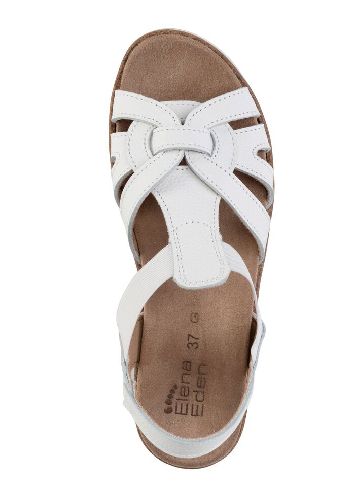 ELENA EDEN Sandale mit praktischen Elastik-Bandagen 